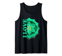 I Love Affirmations, Heart Chakra Healing and Opening Tank Top