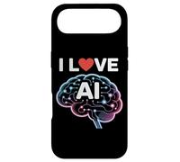 I Love AI Neural Brain Tech Design Case for iPhone Air
