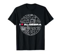 I Love Algebra - Mathematic Teacher Math Student T-Shirt