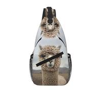 I Love Alpacas Crossbody Sling Bag Crossbody Shoulder Chest Bag Shoulder Strap Waist Fanny Pack Men Women
