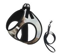 I Love Alpacas Print Reflective No Choke Pet Vest Harness,Adjustable Soft Padded Dog Harness With Easy Control Handle