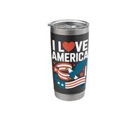 I Love America Eagle Pride Stainless Steel Insulated Tumbler
