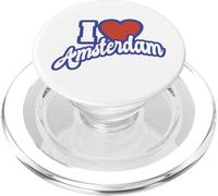 I Love Amsterdam PopSockets PopGrip for MagSafe