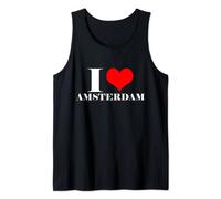 I Love Amsterdam T Shirt , I Heart Amsterdam Tee Holland Tank Top