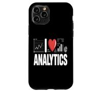 I Love Analytics Funny Data Analyst Statistics Case for iPhone 11 Pro