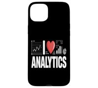 I Love Analytics Funny Data Analyst Statistics Case for iPhone 15 Plus