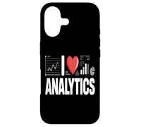 I Love Analytics Funny Data Analyst Statistics Case for iPhone 17