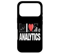I Love Analytics Funny Data Analyst Statistics Case for iPhone 17 Pro