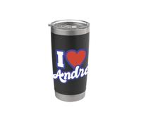 I Love Andre Stainless Steel Insulated Tumbler