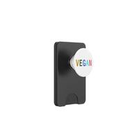 I love animals and I dont eat them! vegans team vegan LOVE PopSockets PopWallet for MagSafe