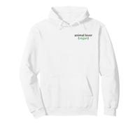 I love animals and I dont eat them! vegans team vegan LOVE Pullover Hoodie