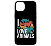 I Love Animals Compassionate Creature Advocate Case for iPhone 14 Plus