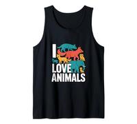 I Love Animals Compassionate Creature Advocate Tank Top