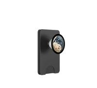I love animals & I don't eat them! Vegan is truly vegan wale PopSockets PopWallet for MagSafe