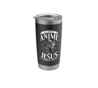 I Love Anime BUT Jesus Comes First Stainless Steel Insulated Tumbler