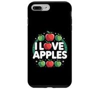 I Love Apples Juicy Fruit Enthusiast Case for iPhone 7 Plus/8 Plus