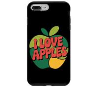 I Love Apples Retro Style Apple Design Case for iPhone 7 Plus/8 Plus