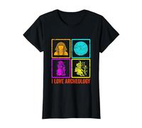 I Love Archeology Archeologist Archeologists Job Archeology T-Shirt, Women, Black, Medium