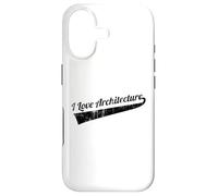 I Love Architecture Architectural Planner Civil Engineering Case for iPhone 17