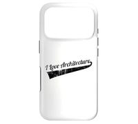 I Love Architecture Architectural Planner Civil Engineering Case for iPhone 17 Pro