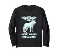 I Love Arctic Wolves Long Sleeve T-Shirt