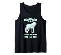 I Love Arctic Wolves Tank Top