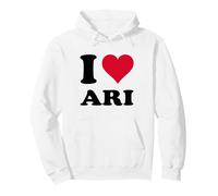 I Love Ari Pullover Hoodie