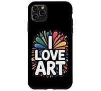 I Love Art Creative Brush Splashes Case for iPhone 11 Pro Max