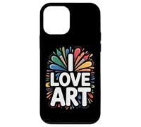 I Love Art Creative Brush Splashes Case for iPhone 12 mini