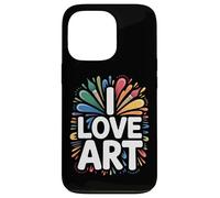 I Love Art Creative Brush Splashes Case for iPhone 13 Pro
