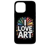 I Love Art Creative Brush Splashes Case for iPhone 13 Pro Max