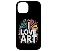 I Love Art Creative Brush Splashes Case for iPhone 14