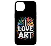 I Love Art Creative Brush Splashes Case for iPhone 14 Plus