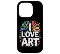 I Love Art Creative Brush Splashes Case for iPhone 14 Pro