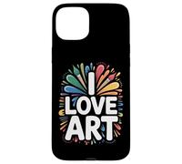 I Love Art Creative Brush Splashes Case for iPhone 15 Plus