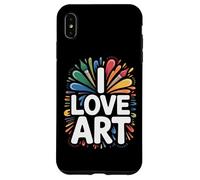 I Love Art Creative Brush Splashes Case for iPhone XS Max