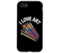 I Love Art Creative Expression Tools Palette Case for iPhone SE (2020) / 7/8