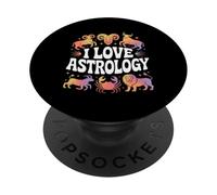 I Love Astrology Horoscope Zodiac Signs PopSockets Adhesive PopGrip