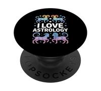 I Love Astrology Zodiac Horoscope Stars PopSockets Adhesive PopGrip