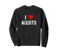 I Love Audits - Heart Internal Audit Compliance Risk Assess Sweatshirt