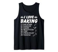 I Love Baking It's My Hobby Cookie Baking Mom Baker Bake Tank Top