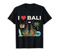 I Love Bali Indonesia Travel Vacation T-Shirt