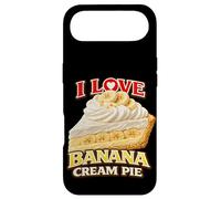 I Love Banana Cream Pie Baking Fans Dessert Cherry Topping Case for iPhone Air