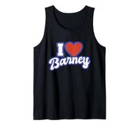 I Love Barney Tank Top