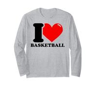 I Love Basketball Long Sleeve T-Shirt