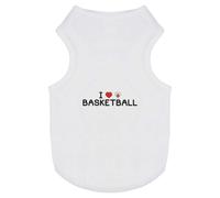 'I Love Basketball' Pet Dog/Cat T-Shirt (PT00095326)