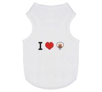 'I Love Basketball' Pet Dog/Cat T-Shirt (PT00095346)