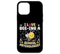 I Love Bee-Ing A School Psychologist Cute Bee Psychology Case for iPhone 12 mini