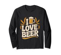 I Love Beer Brewing Wheat Ale Passion Long Sleeve T-Shirt