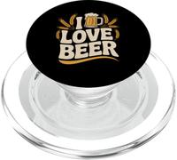 I Love Beer Brewing Wheat Ale Passion PopSockets PopGrip for MagSafe